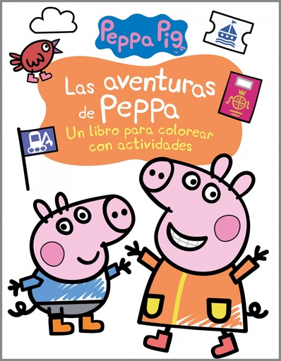 [9788448857783] Las aventuras de Peppa (Actividades para colorear)