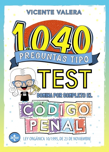 [9788430981168] 1040 preguntas tipo test. Código Penal