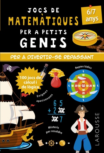 [9788418473104] Jocs de matemàtiques per a petits genis 6-7 anys