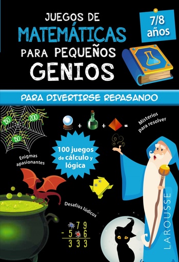 [9788418473111] Juegos de matemáticas para pequeños genios 7-8 años