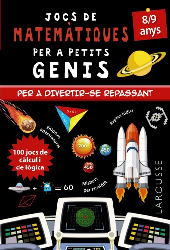 [9788418473142] Jocs de matemàtiques per a petits genis 8-9 anys