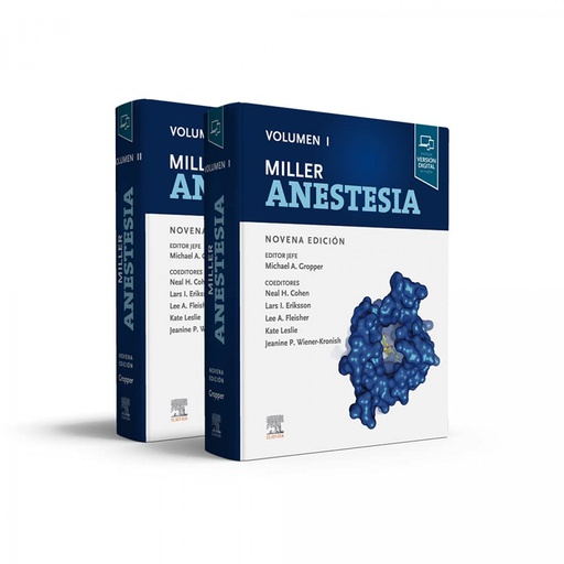 [9788491137368] Miller. Anestesia 9ªedición (2 tomos)