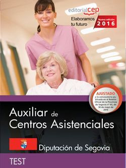 [9788468169811] Auxiliar de centros asistenciales. Diputación de Segovia. Test