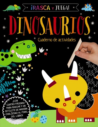 [9788469662878] Rasca y Juega. Dinosaurios - Cuaderno de actividades