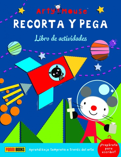 [9788413347387] ARTY MOUSE - RECORTA Y PEGA