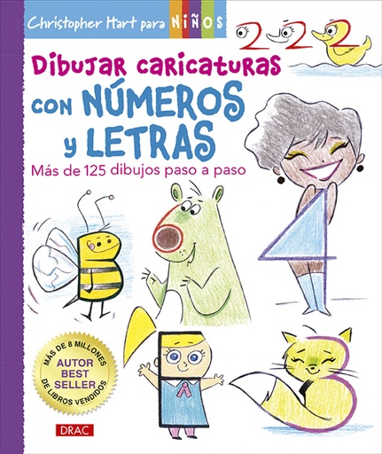 [9788498746891] Dibujar caricaturas con números y letras