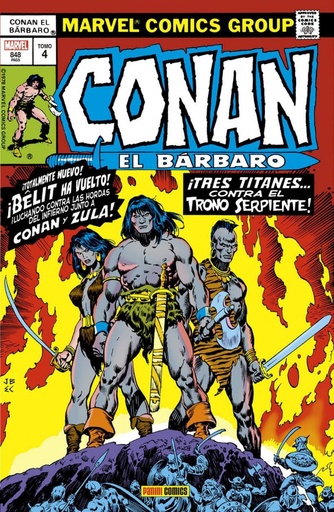 [9788413349077] Marvel gold omnibus conan el bárbaro. la etapa marvel original 4