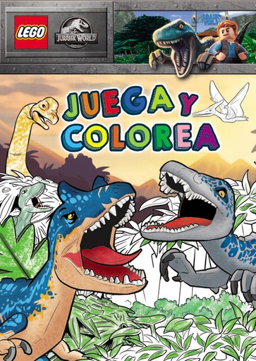 [9788893679923] JURASSIC WORLD LEGO. JUEGA Y COLOREA