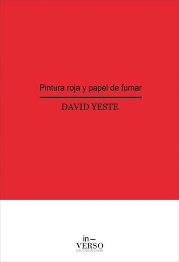 [9788494736230] PINTURA ROJA Y PAPEL DE FUMAR