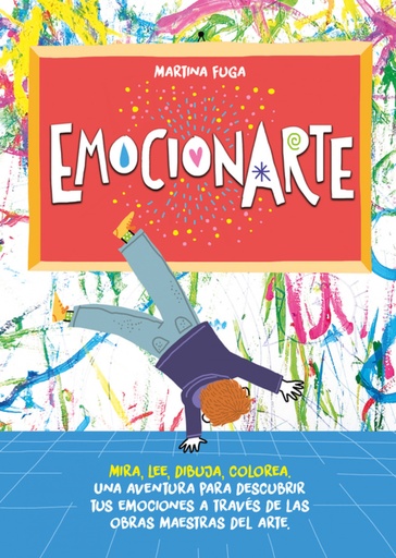 [9788418538490] Emocionarte. Mira, lee, dibuja, colorea