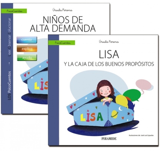 [9788436844795] GUÍA: Niños de alta demanda + CUENTO: Lisa y la caja de los buenos propósitos