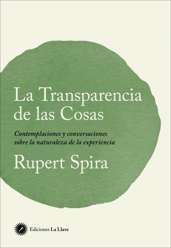 [9788416145874] TRANSPARENCIA DE LAS COSAS, LA
