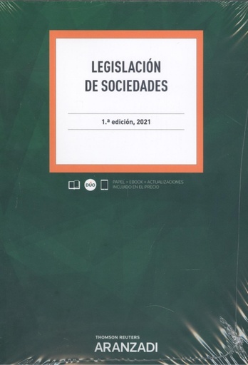 [9788413908045] Legislación de sociedades