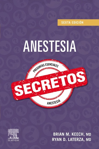 [9788491139454] Anestesia. Secretos (6ª ed.)