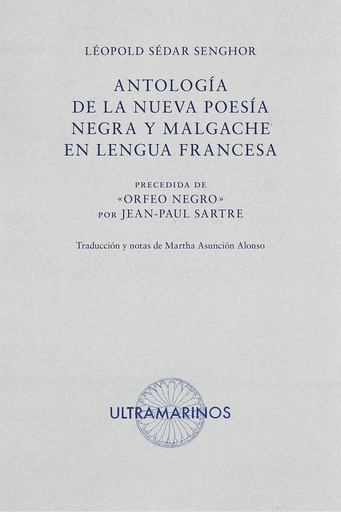 [9788412260236] Antología de la nueva poesía negra y malgache en lengua francesa