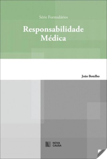 [9789899026155] responsabilidade medica