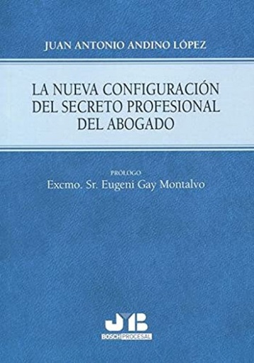 [9788412391725] NUEVA CONFIGURACION DEL SECRETO PROFESIONAL DEL ABOGADO