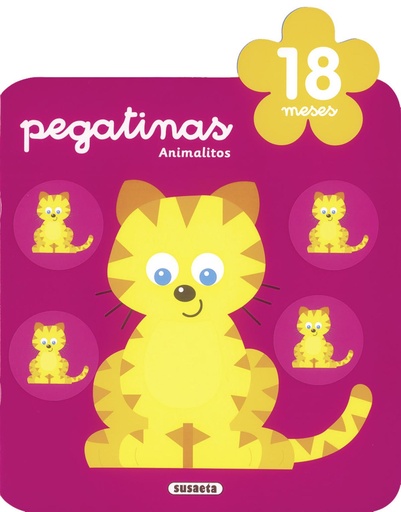 [9788467779936] Pegatinas animalitos 18 meses