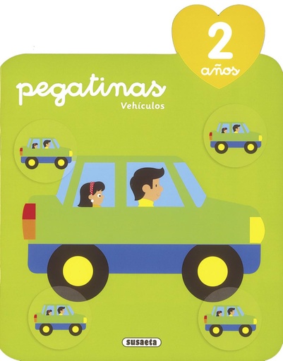 [9788467779967] Pegatinas vehiculos 2 años