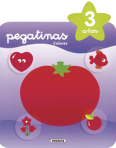 [9788467779974] Pegatinas colores 3 años
