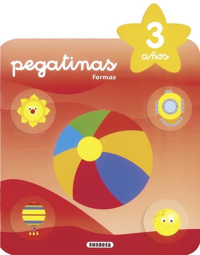 [9788467779981] Pegatinas formas 3 años