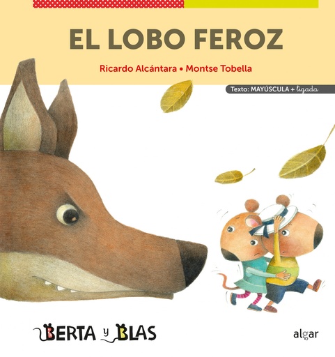 [9788491425250] El lobo feroz (mayúsculas + ligada)