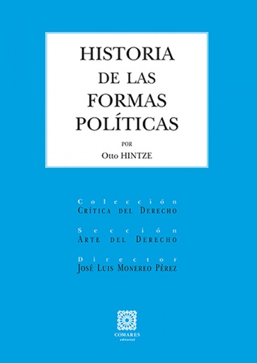 [9788413692081] Historia de las formas políticas