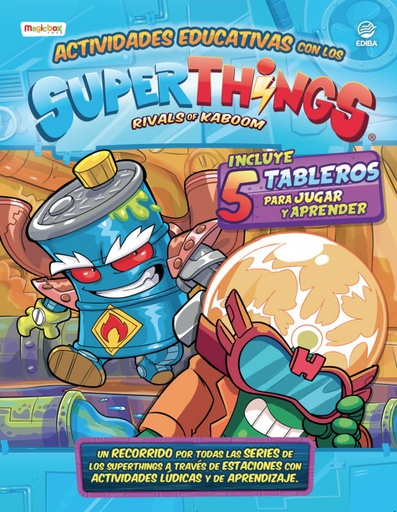 [9788412263374] Actividades Educativas con los Superthings