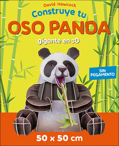 [9788428560023] Construye tu oso panda gigante en 3D