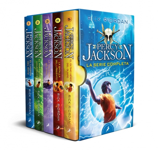 [9788418173721] Percy Jackson y los dioses del Olimpo - La serie completa