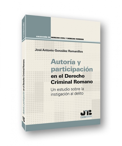 [9788412419368] Autoría y participación en el Derecho criminal romano