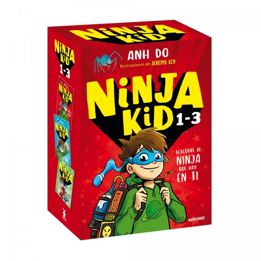 [9788427225237] Estuche Ninja Kid 1-2-3