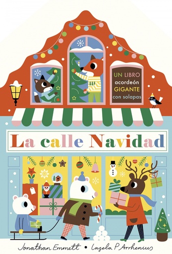 [9788408243090] La calle Navidad. Libro acordeón