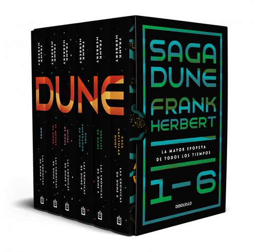 [9788466361897] Saga Dune 1-6. La mayor epopeya de todos los tiempos