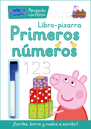 [9788448859084] Primeros números (Lipro-pizarra) (Peppa Pig. Cuaderno de actividades)