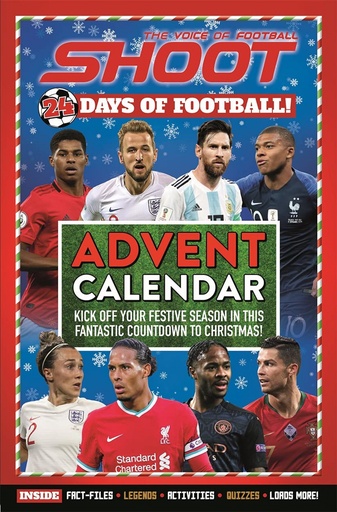 [9781801081122] Shoot! La voz del fútbol. Calendario de adviento