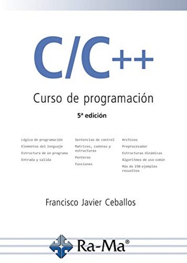 [9788499648125] C/C++. Curso de programación. 5ª Edición