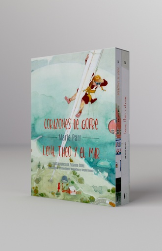 [9788418930331] Estuche Corazones de gofre / Lena, Theo y el mar