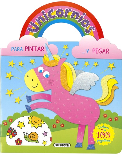 [9788467780222] Unicornios para pintar y pegar