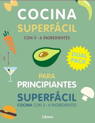 [9789463598187] PACK COCINA SUPERFACIL: 129 RECETAS - PRINCIPIANTES