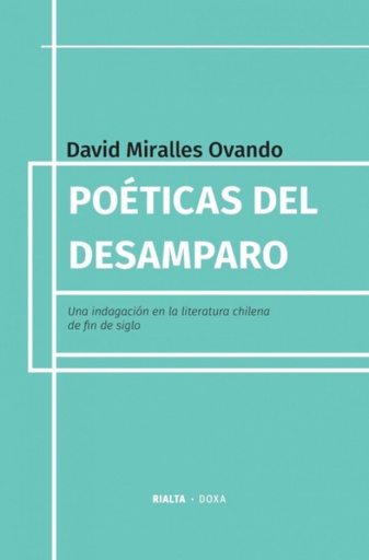 [9786079798116] Poéticas del desamparo