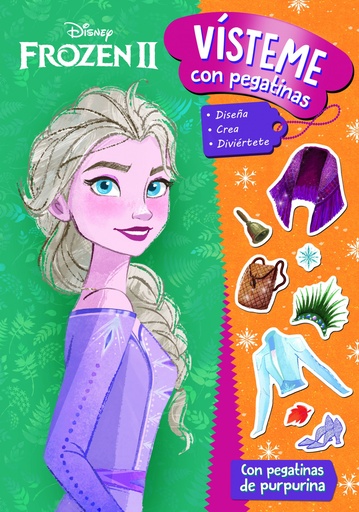 [9788418335891] Frozen 2. Vísteme con pegatinas