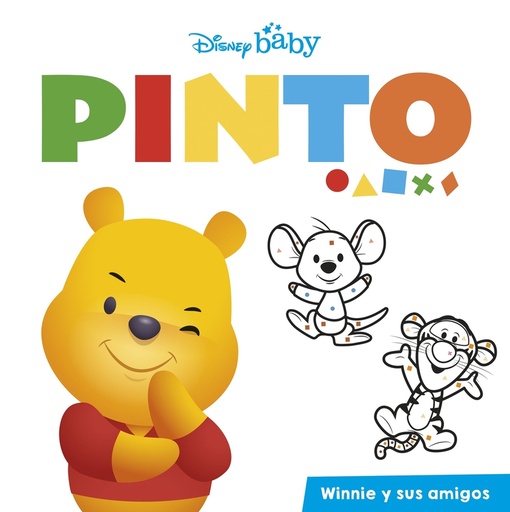 [9788418939341] Disney Baby. Pinto. Winnie y sus amigos