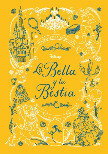 [9788418939501] La Bella y la Bestia. Tesoros de la animación