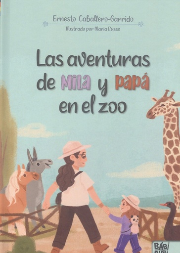 [9788419106414] Las aventuras de Mila y papá en el zoo