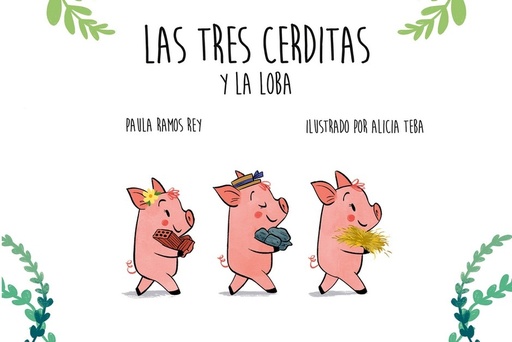 [9788418087240] LAS TRES CERDITAS Y LA LOBA