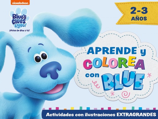[9788448861087] Aprende y colorea con blue