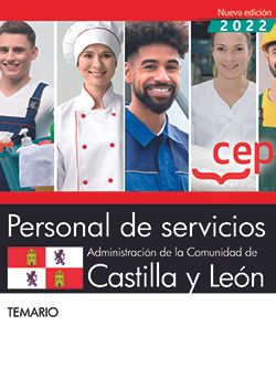 [9788419201225] Personal de servicios. Administración de la Comunidad de Castilla y León. Temario Común