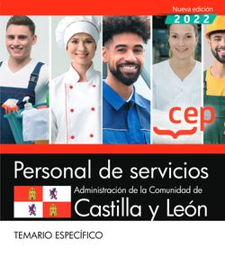 [9788419201638] Personal de servicios. Administración de la Comunidad de Castilla y León. Temario Específico