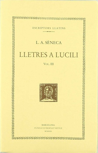 [9788472259003] Lletres a Lucili, vol. III: llibres X-XV